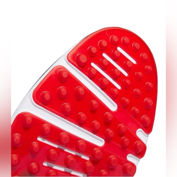 Adidas MC 80 Unisex Golf Shoes-Black/Red-Size (Men7/Women 8)NIB⛳️ - Picture 7 of 10